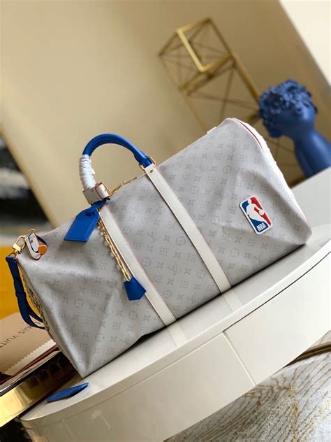 nba louis vuitton shirt|Louis Vuitton NBA duffle bag.